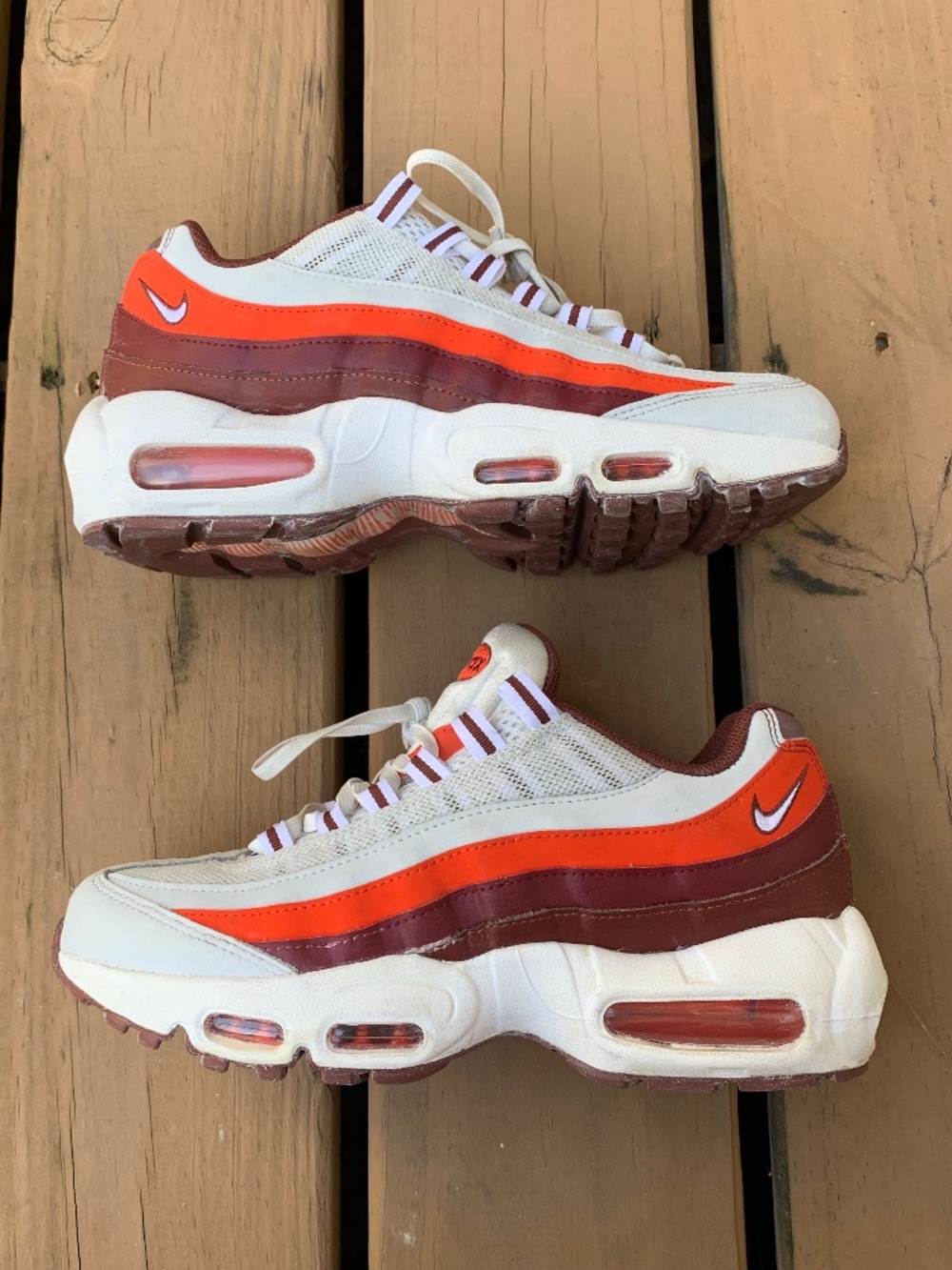 Nike Air Max 95 Recraft Photon Dust Dark Pony Women’s 8 Youth Size 6.5Y